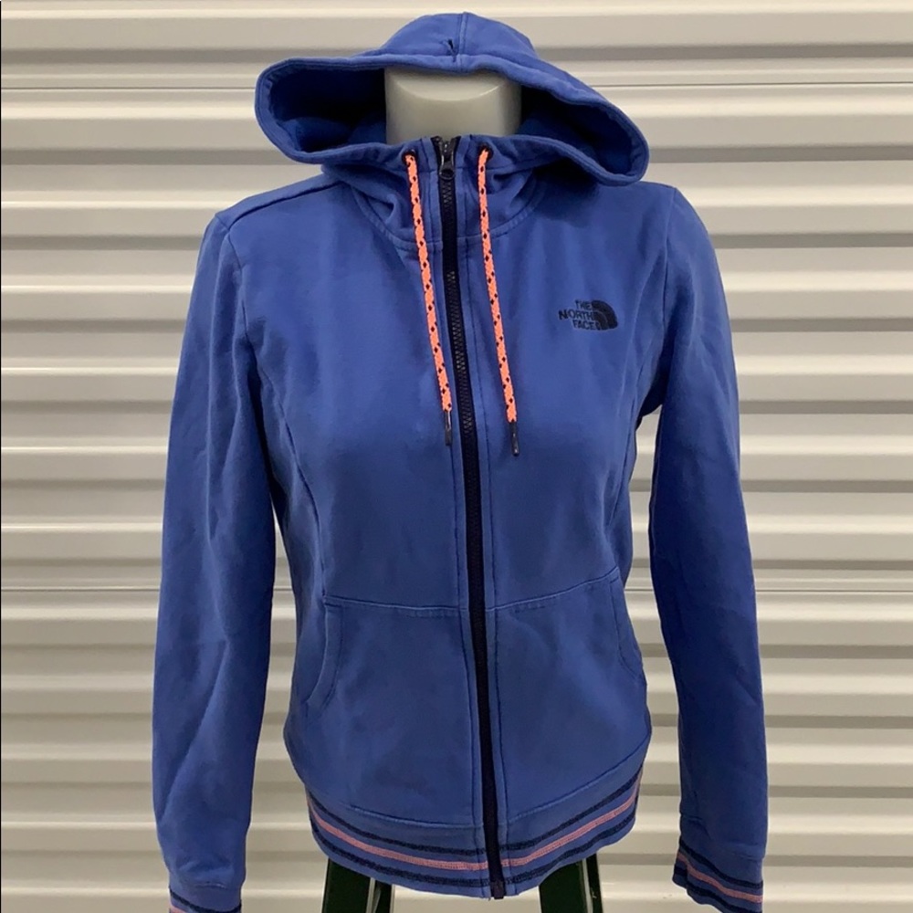 The North Face zippered hoodie